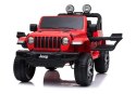 Auto na Akumulator Jeep Wrangler Rubicon Czerwony