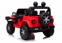 Auto na Akumulator Jeep Wrangler Rubicon Czerwony