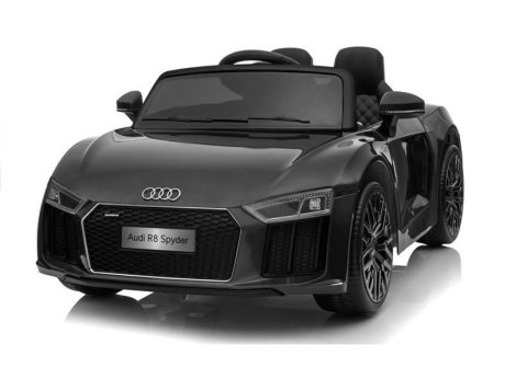 Auto na Akumulator Audi R8 Czarny Lakierowany