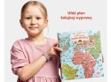 CzuCzu Puzzle odkrywcy Mapa świata 300 ele + plakat edukacyjny