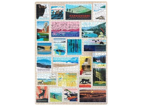 CzuCzu Puzzlove Polskie Parki Narodowe 1000 elementów ZA5625