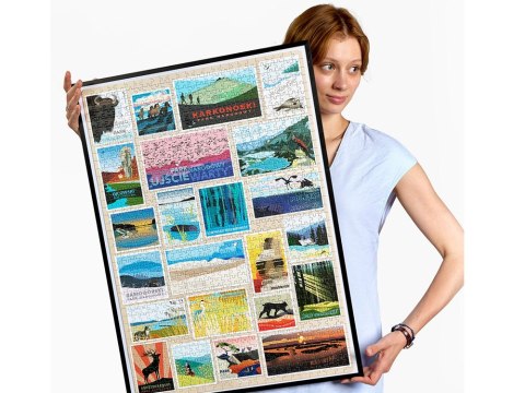 CzuCzu Puzzlove Polskie Parki Narodowe 1000 elementów ZA5625