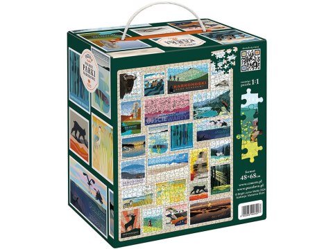 CzuCzu Puzzlove Polskie Parki Narodowe 1000 elementów ZA5625