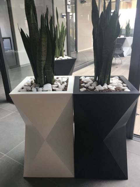 Designerska donica MONUMO VALENCIA Antracyt Designerska donica MONUMO VALENCIA Antracyt