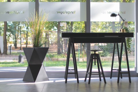 Designerska donica MONUMO VALENCIA Antracyt Designerska donica MONUMO VALENCIA Antracyt