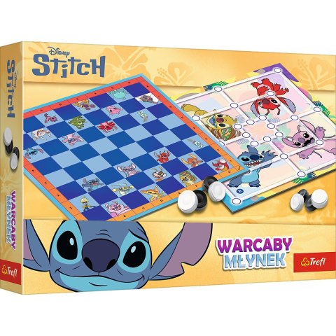 Gra Warcaby i Młynek Lilo and Stitch