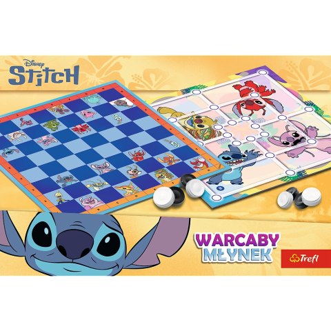 Gra Warcaby i Młynek Lilo and Stitch
