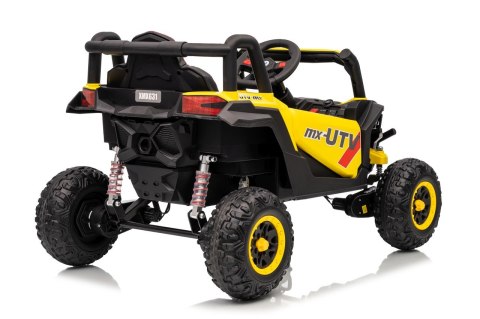 4x4 auto na akumulator  Buggy Madman UTV-MX Żółty