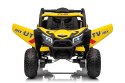 4x4 auto na akumulator  Buggy Madman UTV-MX Żółty