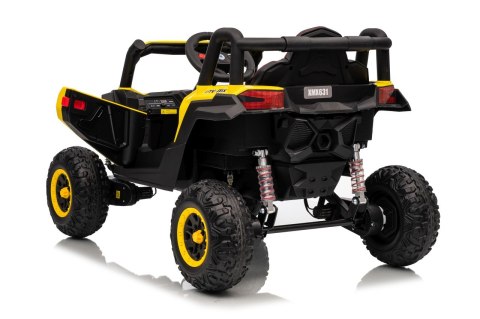 4x4 auto na akumulator  Buggy Madman UTV-MX Żółty