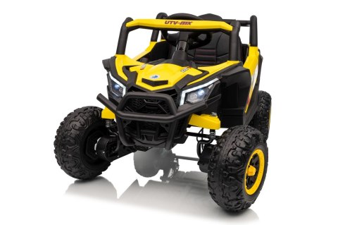 4x4 auto na akumulator  Buggy Madman UTV-MX Żółty