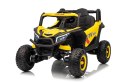 4x4 auto na akumulator  Buggy Madman UTV-MX Żółty