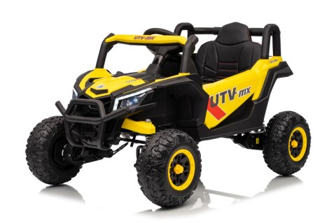4x4 auto na akumulator  Buggy Madman UTV-MX Żółty