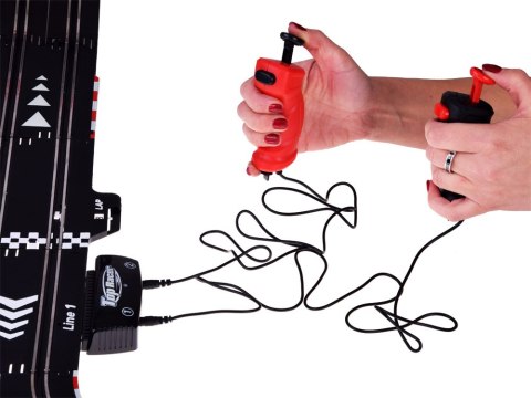 Elektryczny Tor wyścigowy rajdowy samochodowy 2 auta AUDI trasa 8m