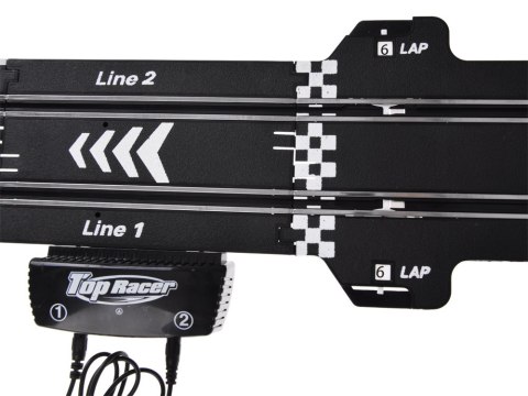 Elektryczny Tor wyścigowy rajdowy samochodowy 2 auta AUDI trasa 8m