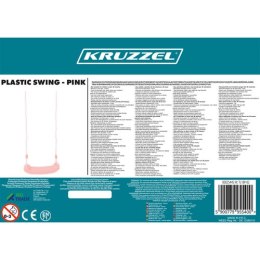 Huśtawka plastikowa - różowa 25445