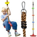 Huśtawka z liną do wspinaczki Kruzzel 25367