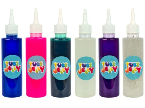 Tuban Zestaw Tubi Jelly 6 kolorów + Małe akwarium - Syrenka ZA5636 Tuban Zestaw Tubi Jelly 6 kolorów + Małe akwarium - Syrenka ZA5636
