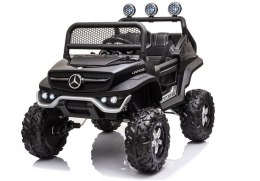 Auto samochód  na Akumulator Mercedes Unimog S Czarny