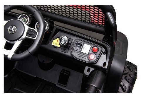 Auto samochód  na Akumulator Mercedes Unimog S Czarny