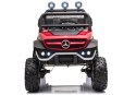 Auto samochód  na Akumulator Mercedes Unimog S Czerwony Lakier