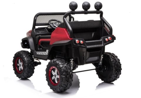 Auto samochód  na Akumulator Mercedes Unimog S Czerwony Lakier