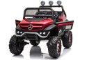 Auto samochód  na Akumulator Mercedes Unimog S Czerwony Lakier