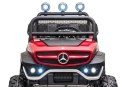 Auto samochód  na Akumulator Mercedes Unimog S Czerwony Lakier