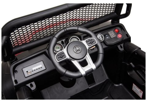 Auto samochód  na Akumulator Mercedes Unimog S Czerwony Lakier