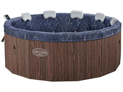 Bestway hydromasaż Lay-Z-Spa Toronto SLIM 5-7os 190cm WiFi apka 6001W Bestway hydromasaż Lay-Z-Spa Toronto SLIM 5-7os 190cm WiFi apka 6001W