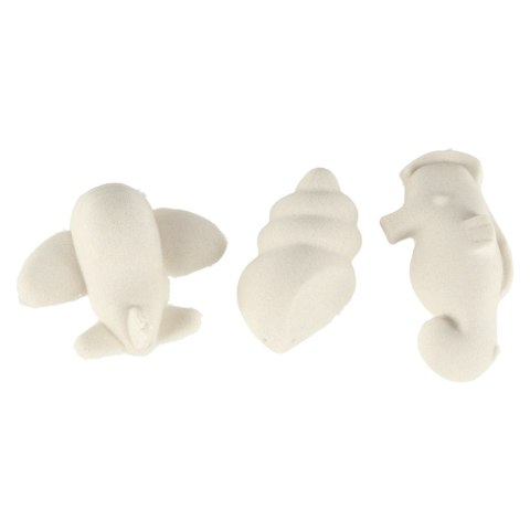 Piasek kinetyczny 1kg w woreczku biały