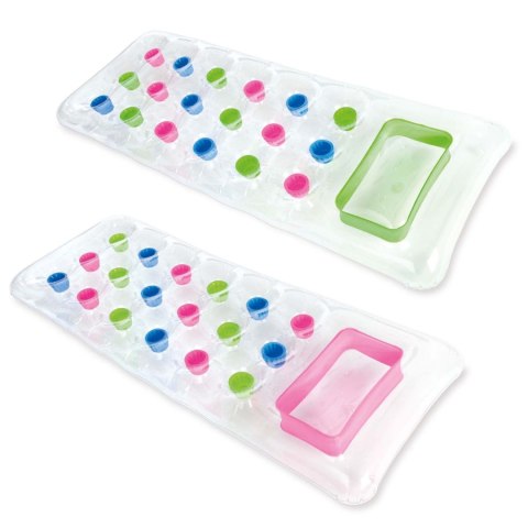 Materac plażowy z okienkiem 188 x 71 cm INTEX 59894 różowy