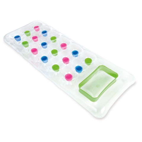 Materac plażowy z okienkiem 188 x 71 cm INTEX 59894 zielony