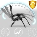 Leżak ogrodowy składany z poduszką Sofotel ChillWell zestaw 2 szt