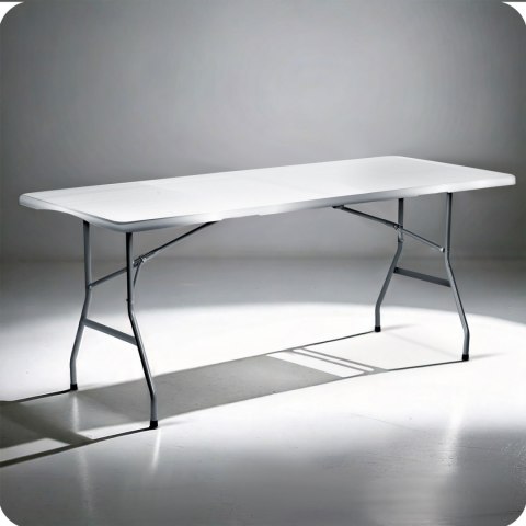 Stół ogrodowy składany 180 cm Plonos biały