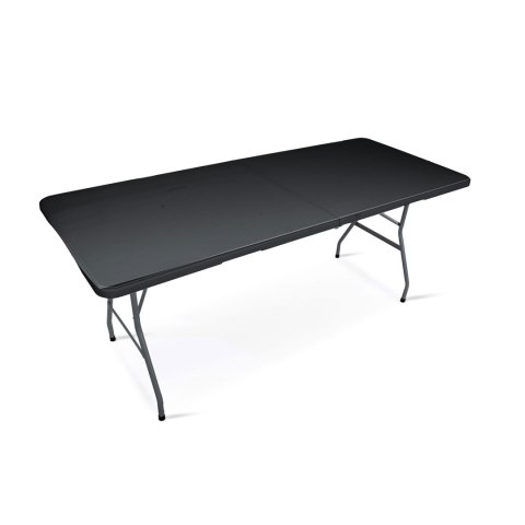 Stół ogrodowy składany 180 cm Plonos czarny