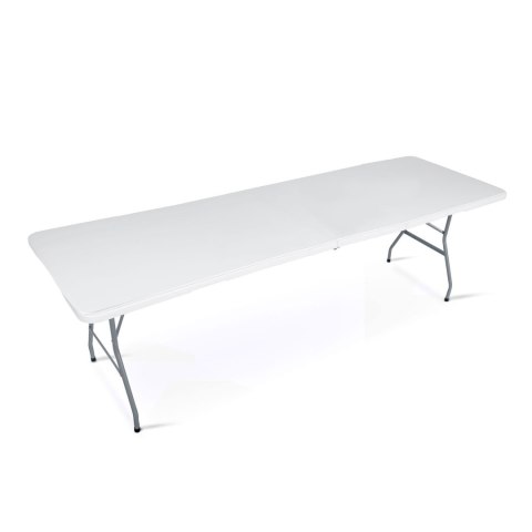 Stół ogrodowy składany 244 cm Plonos biały